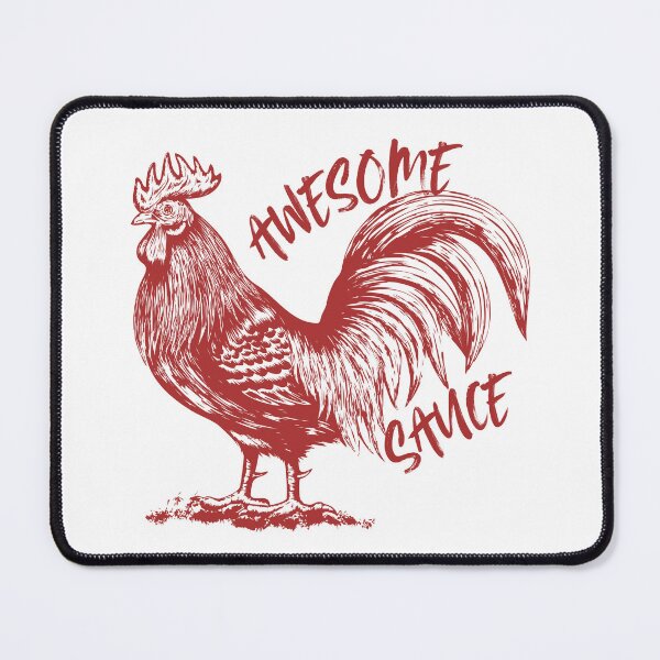 Item preview, Awesome Sauce Rooster designed and sold by TheEmptyBottleStudio.