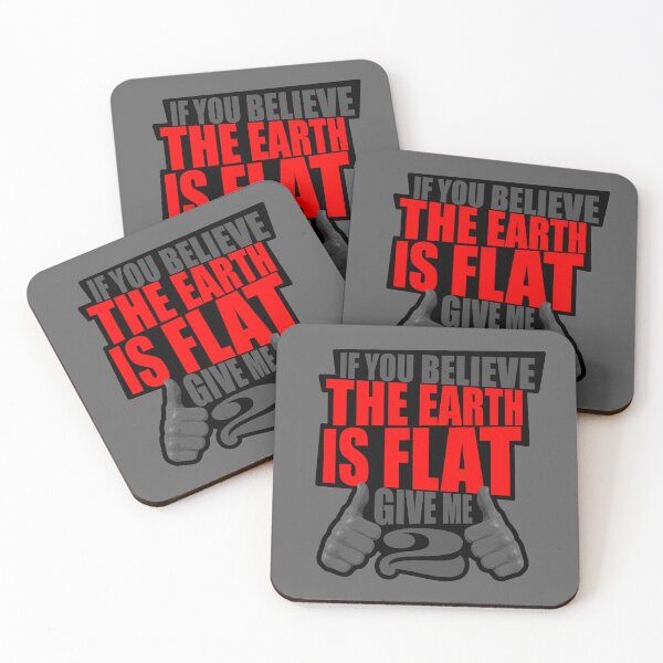 Item preview, The Earth Is Flat (Or Maybe...) designed and sold by Bearded Jester Designs.