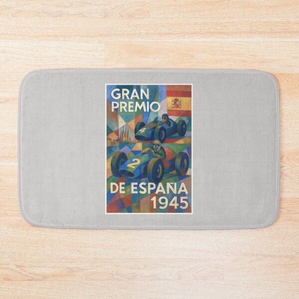 Item preview, Póster de carreras del Gran Premio de España de 1945 designed and sold by retrographics.