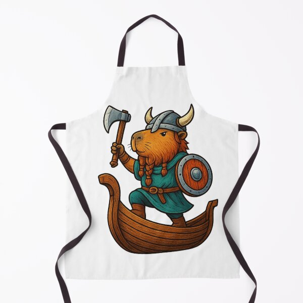 Item preview, Capybara Viking designed and sold by Capybarastore_77.