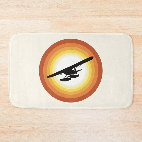 Item preview, Seaplane Flying at Sunrise Retro Aviation Design designed and sold by skye-studio.