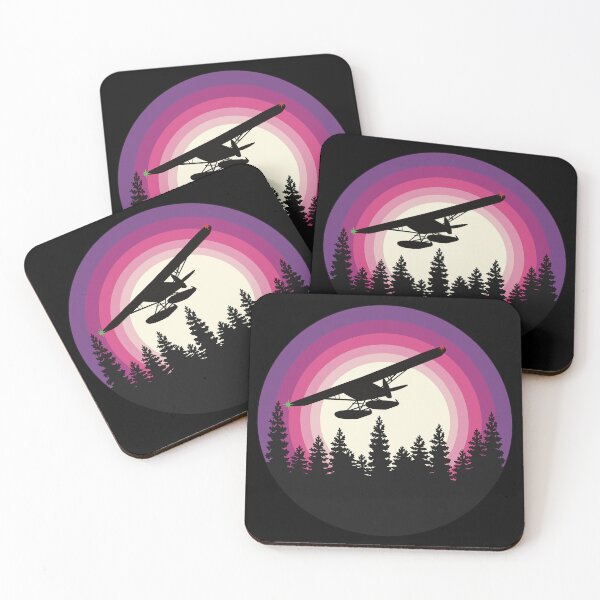 Item preview, Seaplane Flying at Sunrise Aviation Design designed and sold by skye-studio.