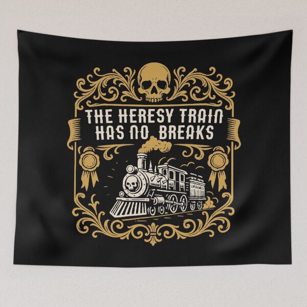 Item preview, The Heresy Train Has No Breaks Funny Wargaming designed and sold by pixeptional.