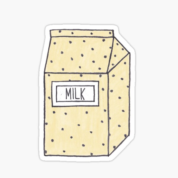 Milk II light Sticker
