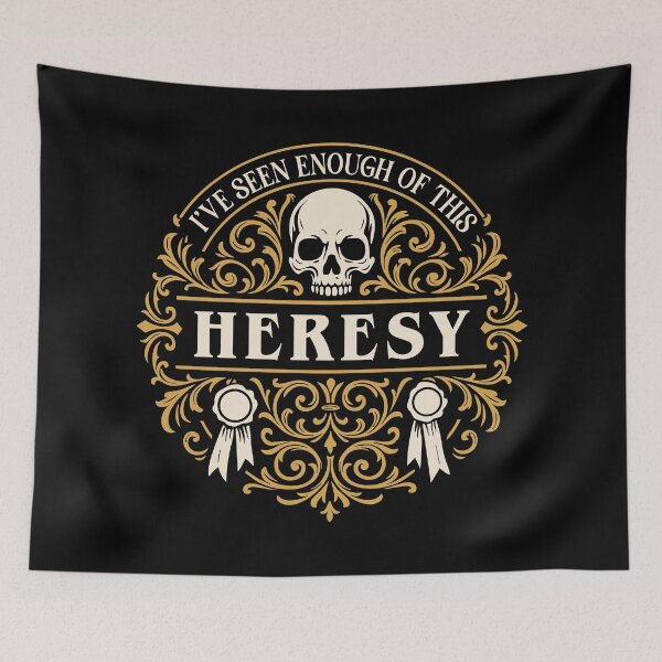 Item preview, Enough of this Heresy Funny Wargaming designed and sold by pixeptional.