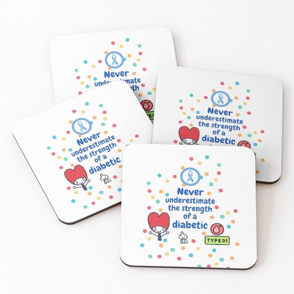 Item preview, Diabetes Type 1 (Never underestimate the strength of a diabetic) designed and sold by Words Grow Wings.