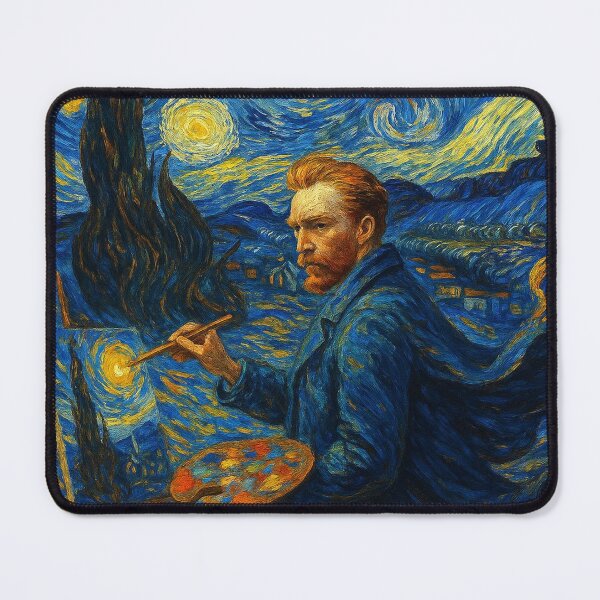 Artikelvorschau, Van Gogh in einem wirbelnden Sternentraum Nr. 2 entworfen und verkauft von lapart.