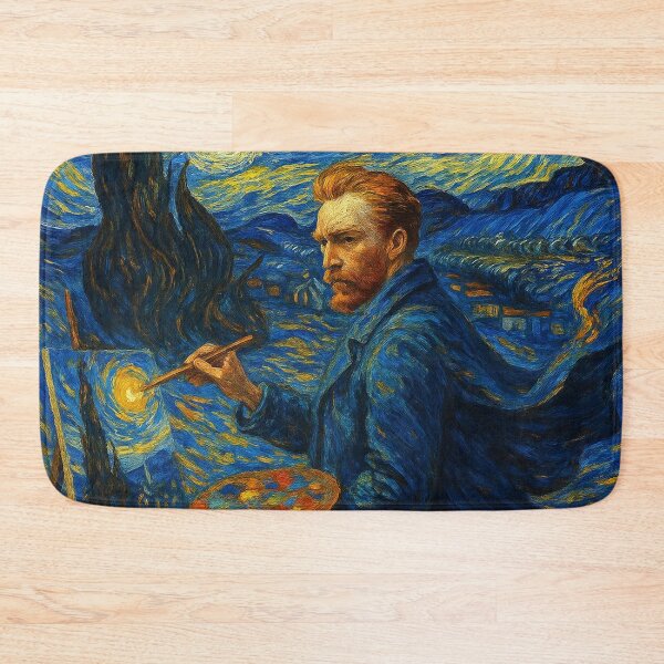 Item preview, Van Gogh in a Swirling Starry Dream #2 designed and sold by lapart.
