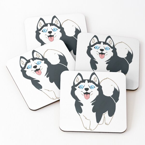 Item preview, Chibi Husky – Cute Cartoon Siberian Husky Design designed and sold by LunaSkye Illustration.