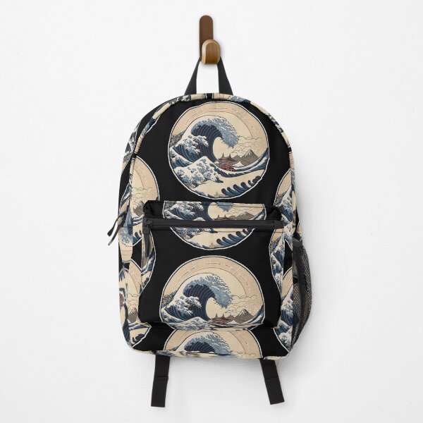Item preview, Great Japanese Tsunami Wave in Circle! designed and sold by Giulivo Store Graphic.