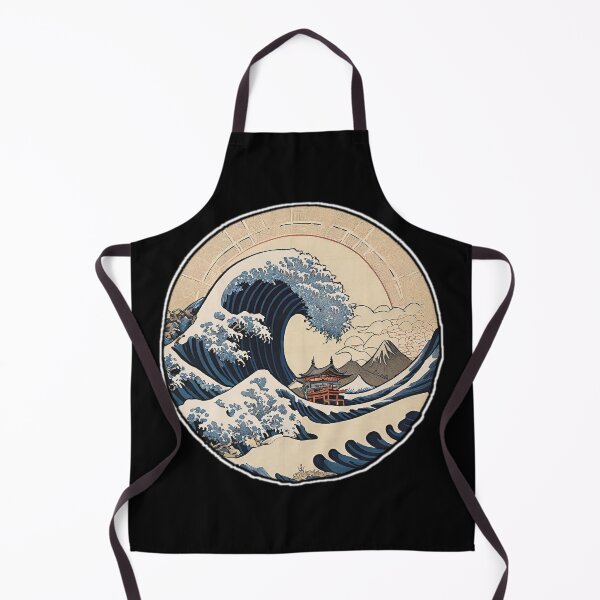 Item preview, Great Japanese Tsunami Wave in Circle! designed and sold by Giulivo Store Graphic.
