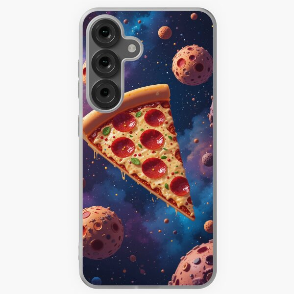 Item preview, A slice of pizza floating in space,phone cases, Food Art  designed and sold by Art-T-shirtshop.