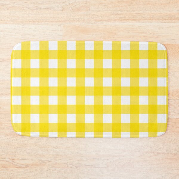 Item preview, Jumbo Yellow and White Gingham designed and sold by springstdesign.