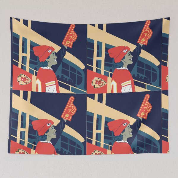 Item preview, Chiefs Fan Spirit: Unwavering Support and Pride designed and sold by ART ATTACK ZONE.