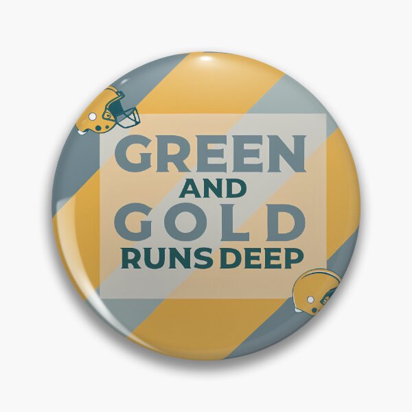 Item preview, Green and Gold: Deep-Rooted Packers Loyalty designed and sold by ART ATTACK ZONE.