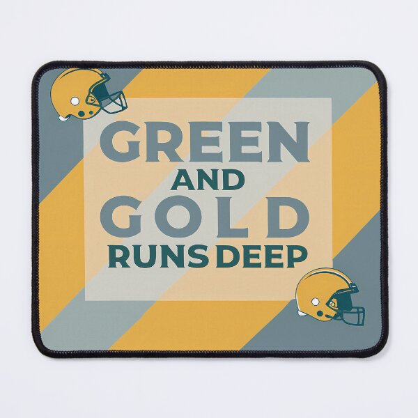 Item preview, Green and Gold: Deep-Rooted Packers Loyalty designed and sold by ART ATTACK ZONE.