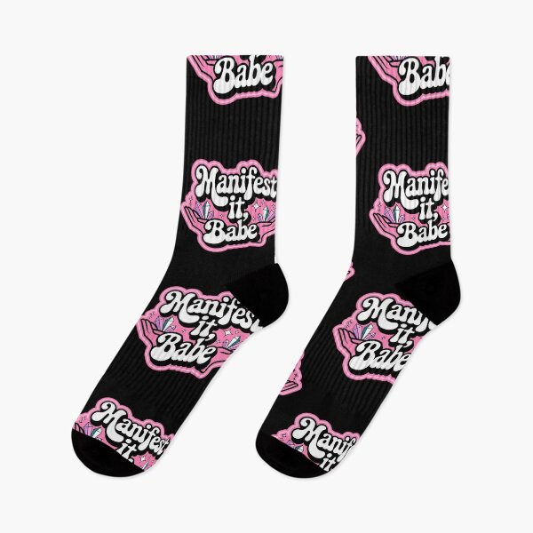 Item preview, Manifest It Babe Retro Vibes Design designed and sold by Bliss Find And Design.