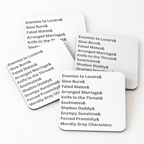 Item preview, Romantasy Tropes designed and sold by GiantSquid1.