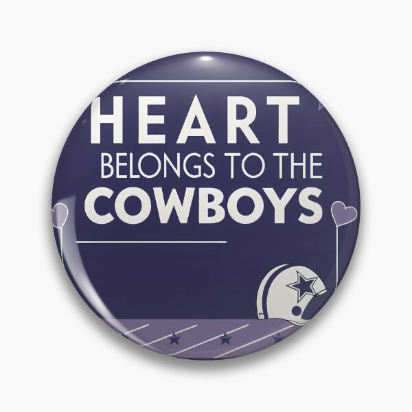 Item preview, Heart Belongs to Cowboys: Unmatched Devotion designed and sold by ART ATTACK ZONE.