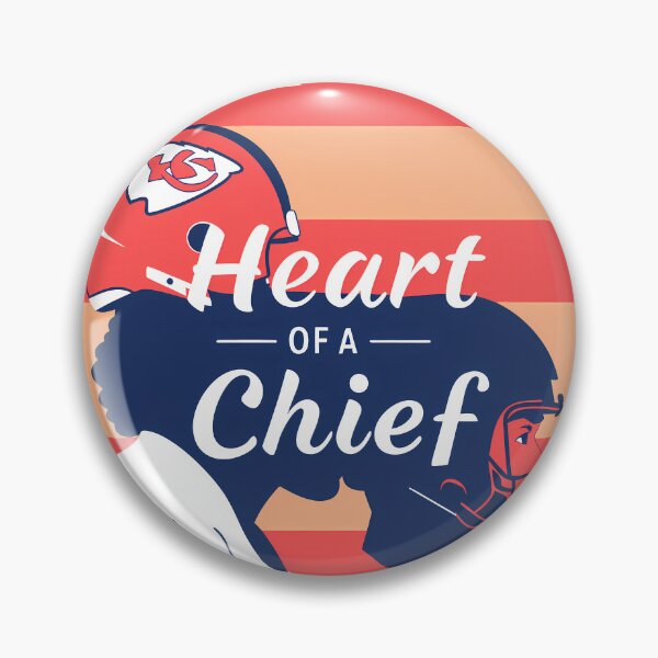 Item preview, Heart of a Chief: Unyielding Chiefs Spirit designed and sold by ART ATTACK ZONE.