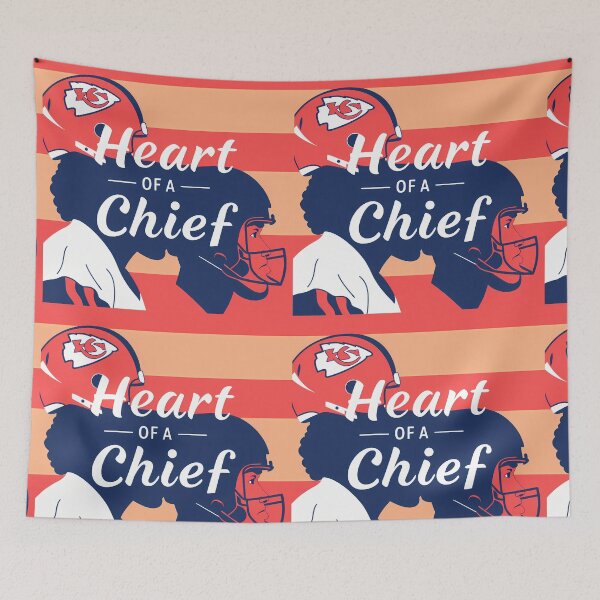 Item preview, Heart of a Chief: Unyielding Chiefs Spirit designed and sold by ART ATTACK ZONE.
