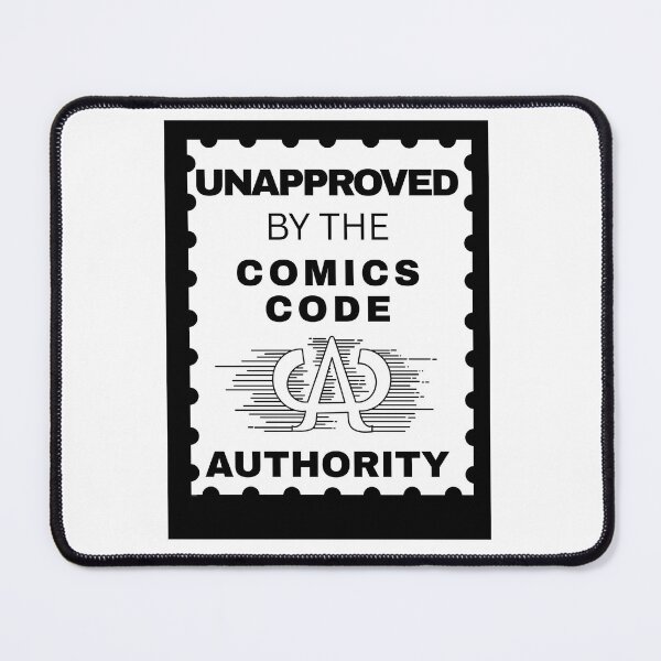 Item preview, Unapproved by the Comics Code Authority Stamp designed and sold by Bloom and Shine.