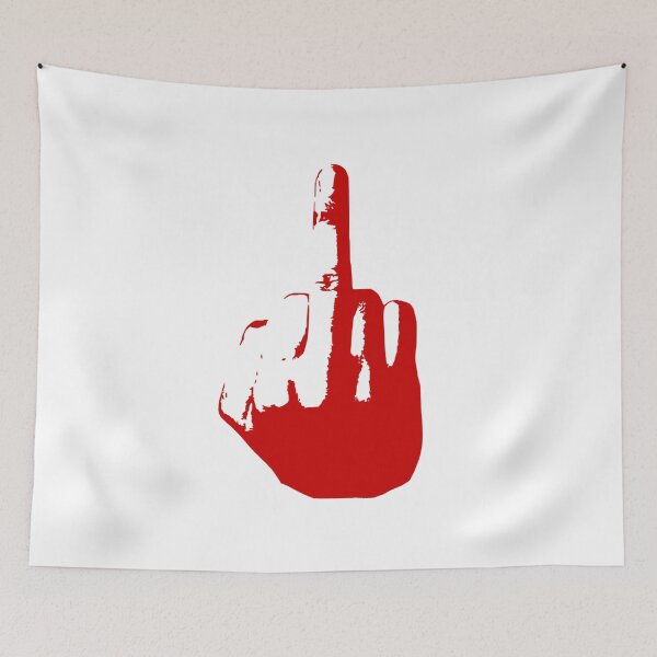 Item preview, Middle Finger Gesture — Flipping the Bird designed and sold by UNK-Fatigues.
