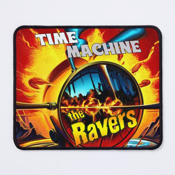 Item preview, TIME MACHINE ALBUM COVER TEE designed and sold by PSYCHOKITTY MERCH.