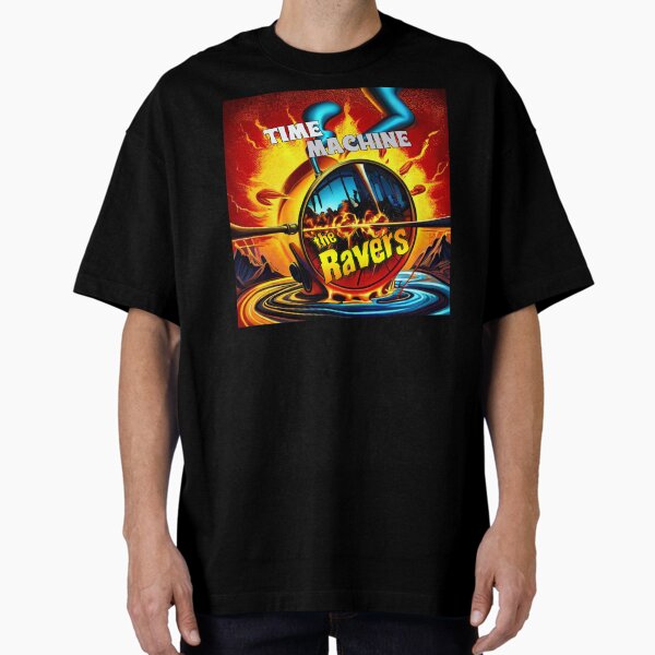 Item preview, TIME MACHINE ALBUM COVER TEE designed and sold by PSYCHOKITTY MERCH.