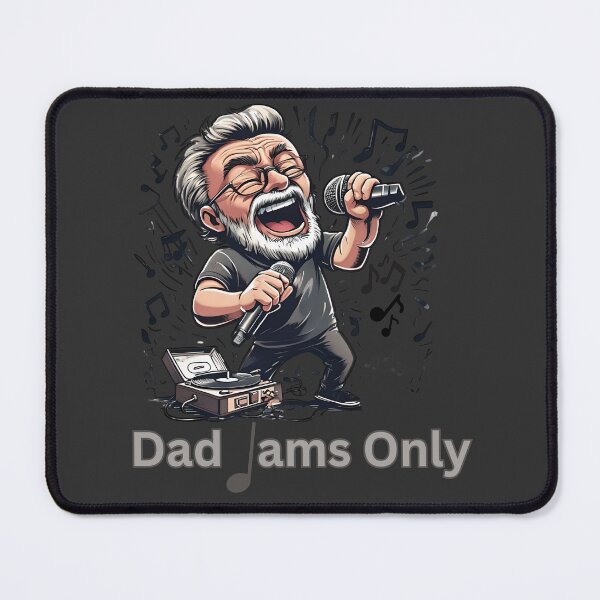 Item preview, Dad Jams Only Retro Music Design designed and sold by CottonandQuill.