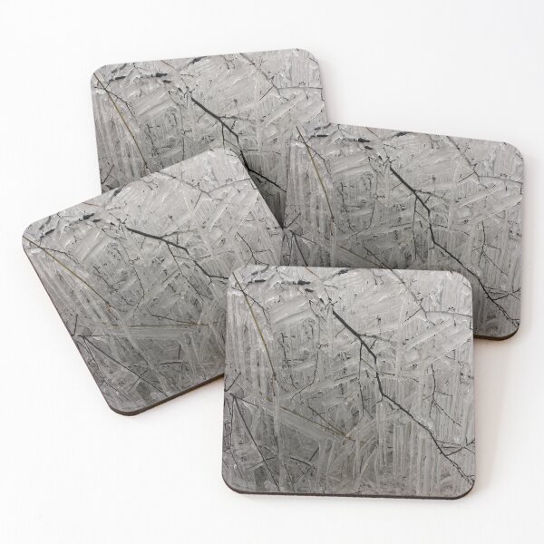 Item preview, Ice on shrubbery designed and sold by Kate Anderson Art.