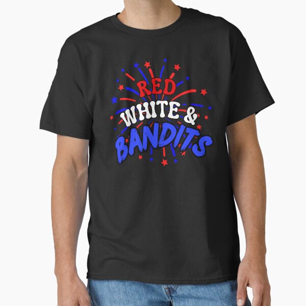 Item preview, Red White & Bandits Fireworks  designed and sold by DayOnesDesign.