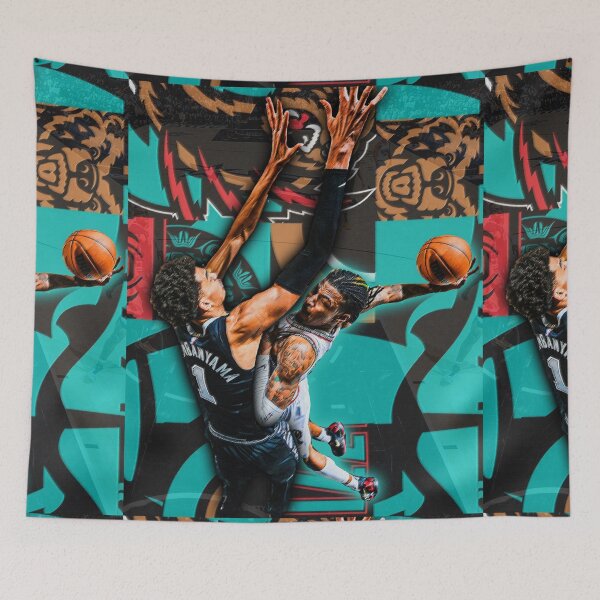 Item preview, Ja Morant Best Dunking on Victor Wembanyama designed and sold by Quadghouls.