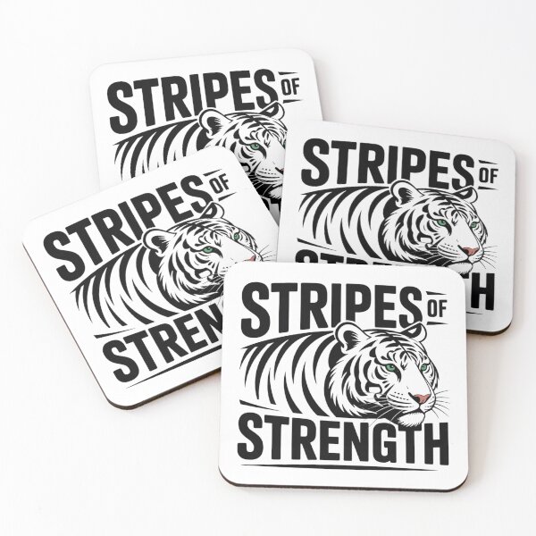 Item preview, Tiger Stripes of Strength designed and sold by Bliss Find And Design.