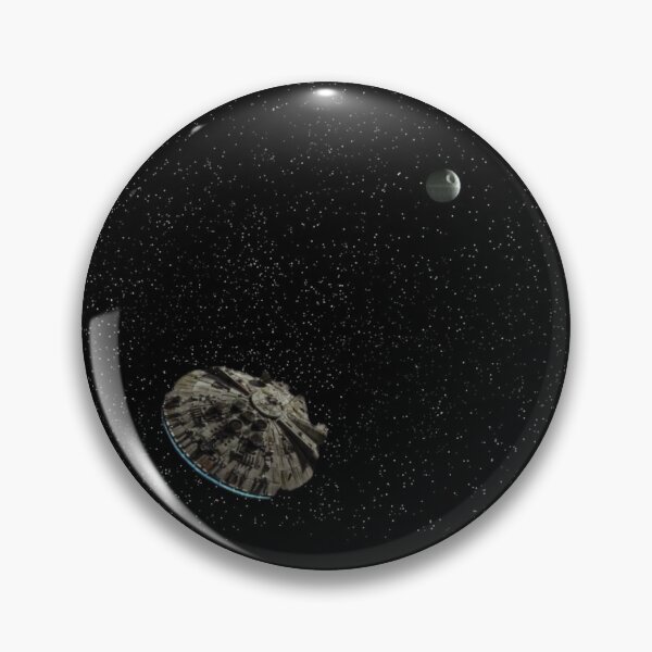 Item preview, Star Wars Millennium Falcon and Death Star designed and sold by alyxandem.