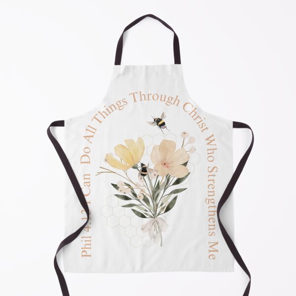 Item preview, All things through Christ cute Australian watercolor flora painted flowers designed and sold by immagymnast.