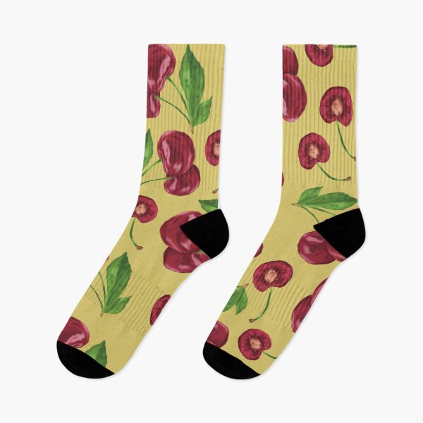 Item preview, Cherries - Seamless designed and sold by Comets Canvas.