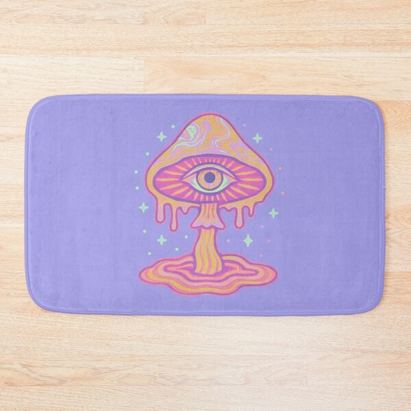 Item preview, All Seeing High Mushroom | Pastel Party Pink and Purple | Garden of Shrooms  designed and sold by Daniel Watts.