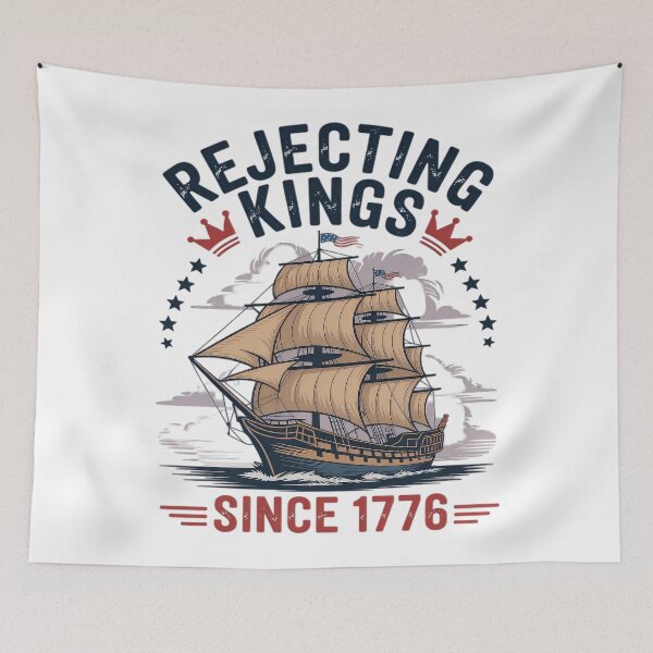 Item preview, Rejecting Kings Since 1776 Vintage designed and sold by SpeedyPrints.