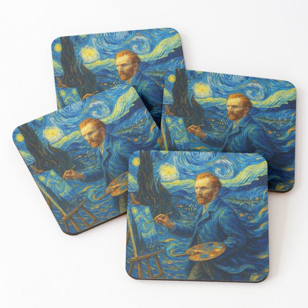 Item preview, Van Gogh in a Swirling Starry Dream #3 designed and sold by lapart.