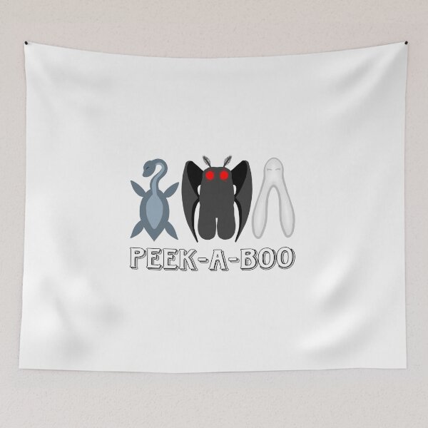 Item preview, Peekaboo Cryptid Tee designed and sold by Abbelin Rose.