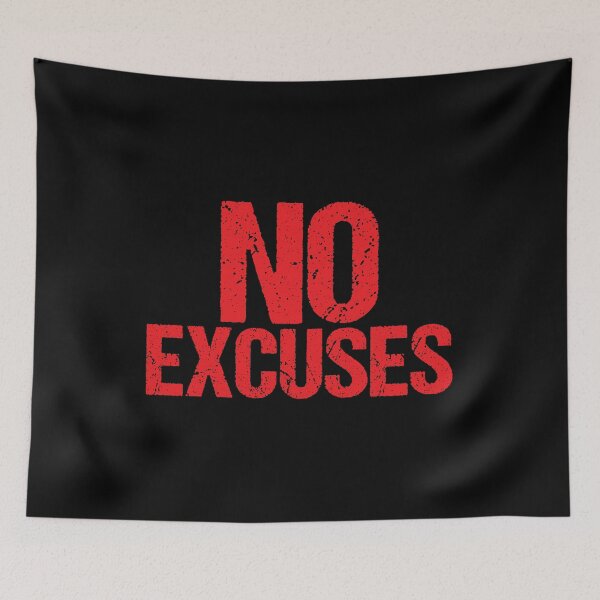 Item preview, No Excuses No Surrender | Workout Warrior Fitness Quote Apparel designed and sold by typoinspired.