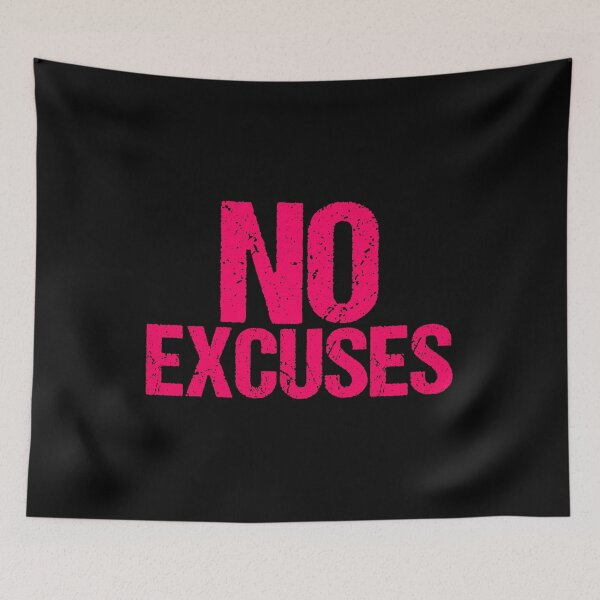 Item preview, No Excuses No Surrender | Workout Warrior Fitness Quote Apparel designed and sold by typoinspired.