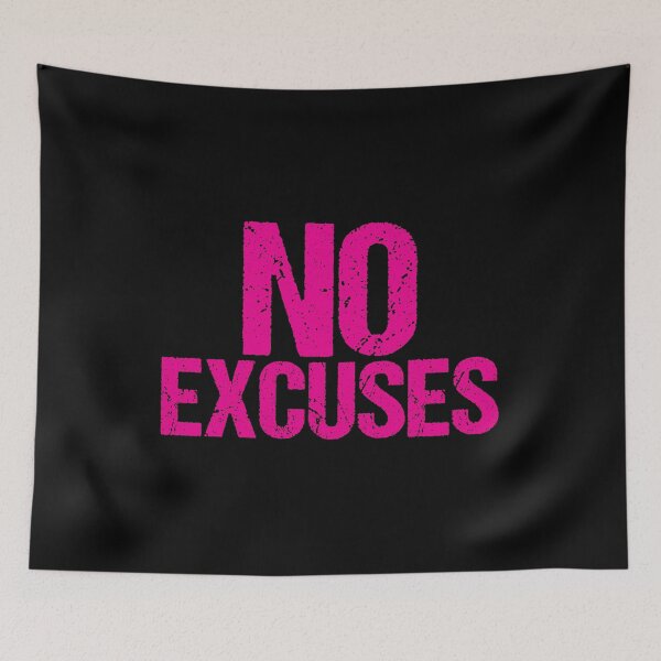Item preview, No Excuses No Surrender | Workout Warrior Fitness Quote Apparel designed and sold by typoinspired.