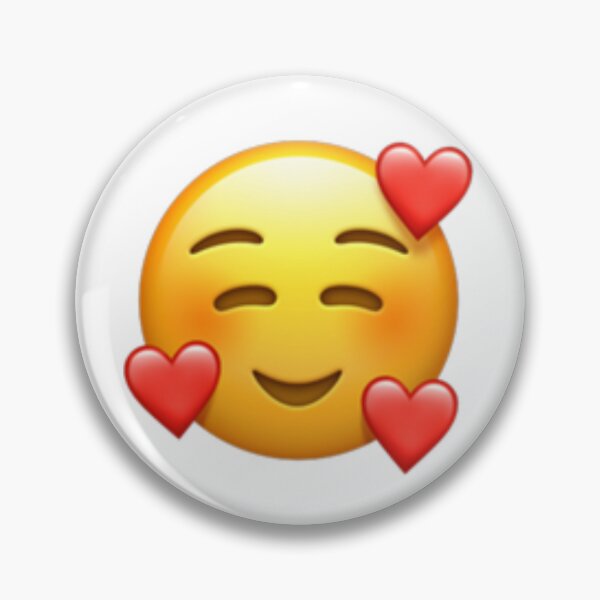 Item preview, Smiling Face with Hearts Emoji designed and sold by Popular-Gifts.