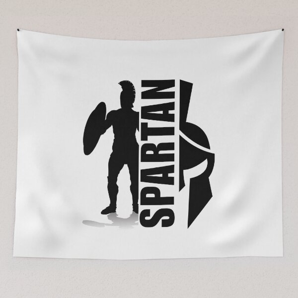 Item preview, Spartan Silhouette Warrior designed and sold by OmikronStore.