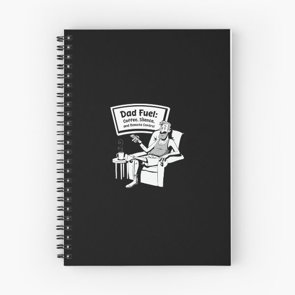 Item preview, Dad Fuel – Coffee, Silence & Remote Control Funny Design designed and sold by Balasan.
