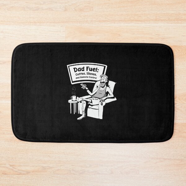 Item preview, Dad Fuel – Coffee, Silence & Remote Control Funny Design designed and sold by Balasan.