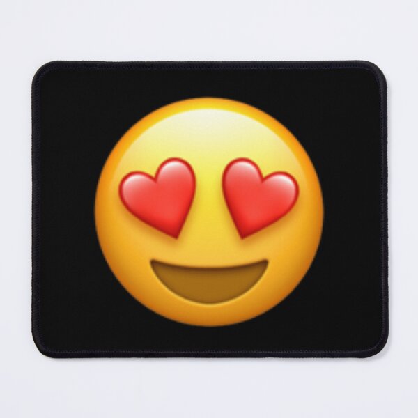 Item preview, Smiling Face with Heart Eyes Emoji designed and sold by Popular-Gifts.