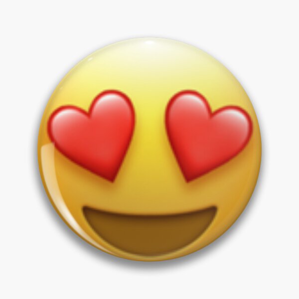Item preview, Smiling Face with Heart Eyes Emoji designed and sold by Popular-Gifts.